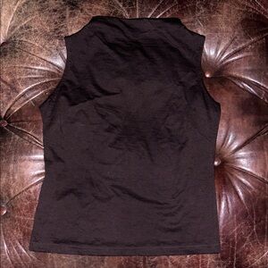 ETCETERA Brown Sleeveless Top